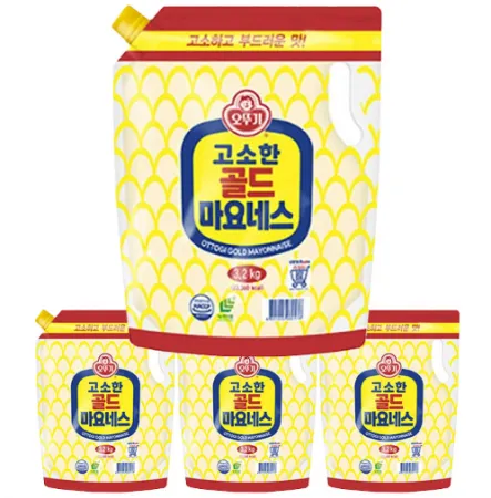 오뚜기 골드마요네즈 스파우트팩 3.2Kg*4개입 / BOX