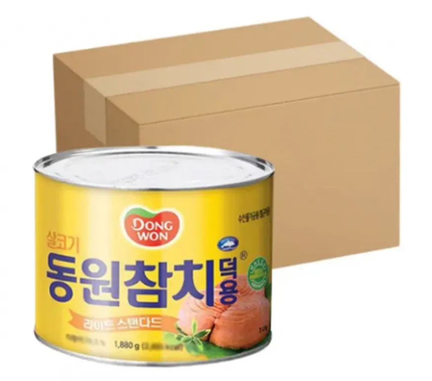동원참치 1.88kg*6캔 덕용 참치캔 대용량 이미지