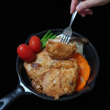 서비한입닭발 직화 닭다리살 바베큐 500g*1 이미지
