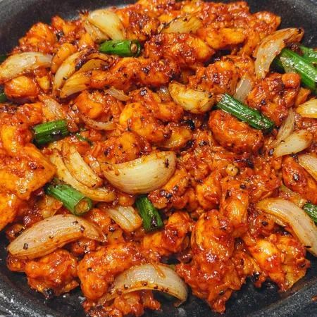 서비한입닭발 직화 닭 오돌뼈 220g*40 이미지