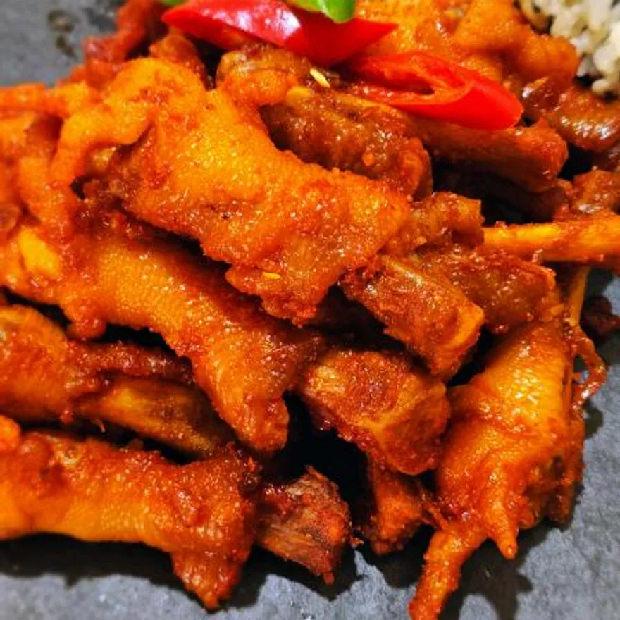 서비한입닭발 직화 튜울립 불 닭발 330g*1 수입산 이미지