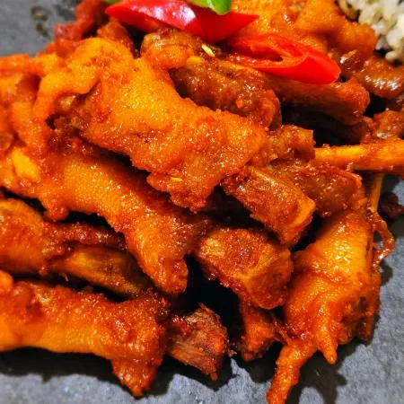 서비한입닭발 직화 튜울립 불 닭발 330g*4 국내산 이미지