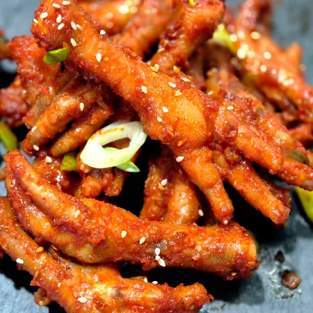 서비한입닭발 통뼈 불 닭발 400g*20 이미지