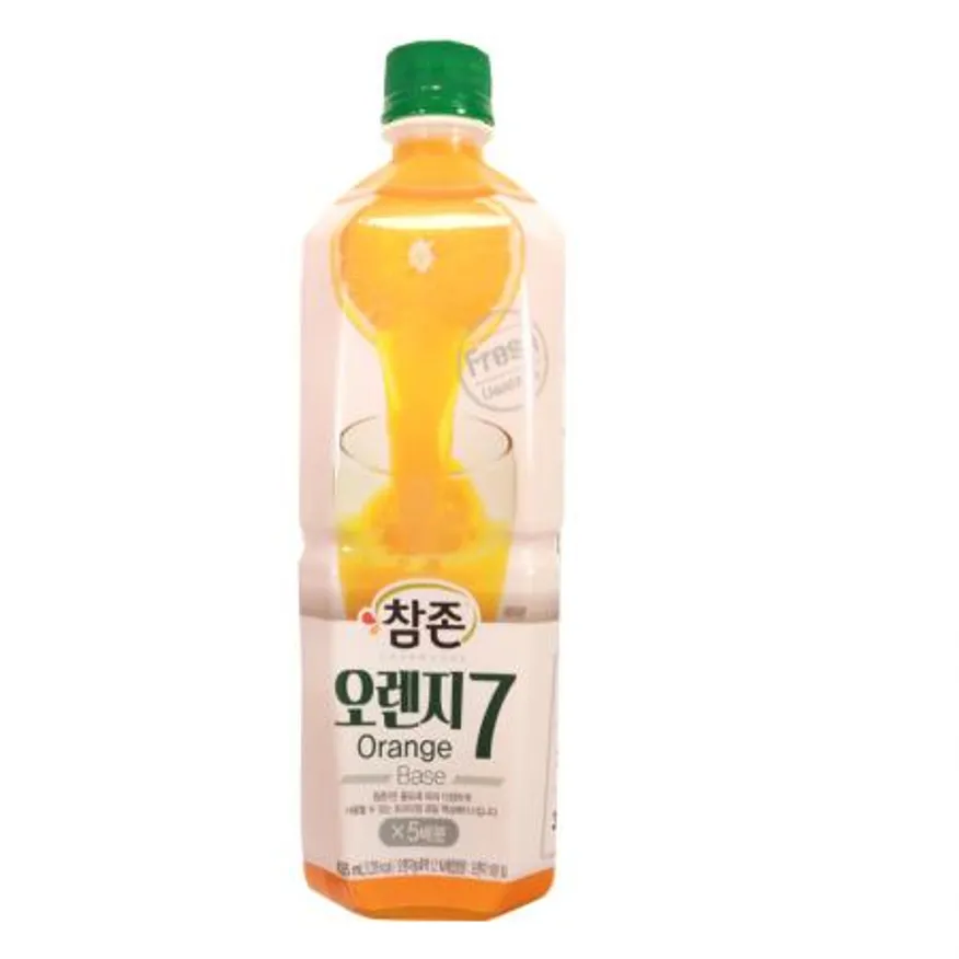 참존 오렌지 원액 음료베이스 pet 835ml 이미지