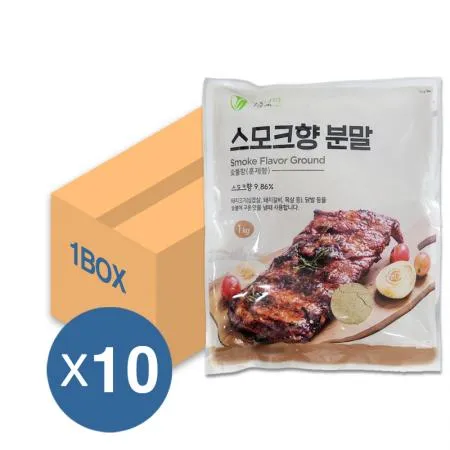 이슬나라 스모크향 분말 1kg 10개입 1박스