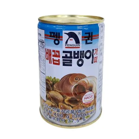 펭귄 배꼽 골뱅이 가미 400g