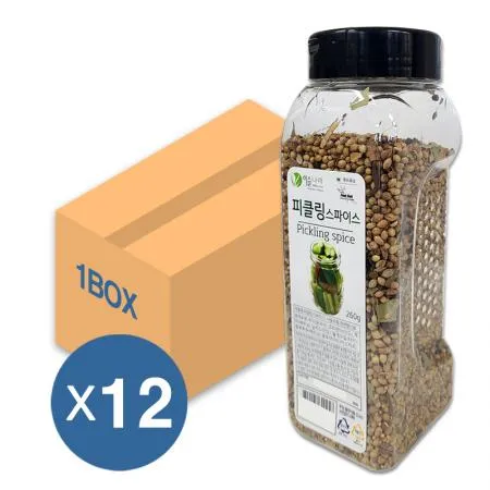 이슬나라 피클링 스파이스 260g 12개입 1박스
