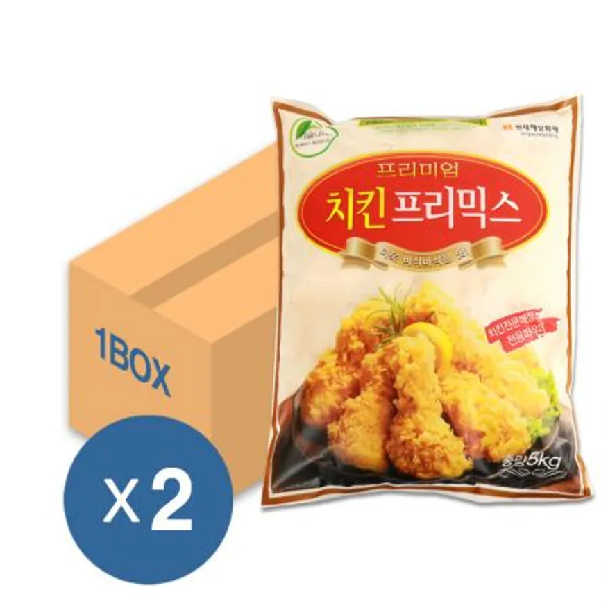 이슬나라 치킨 프리믹스 5kg 2개입 1박스 이미지