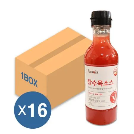 이슬나라 탕수육 소스 470g  16개입 1박스