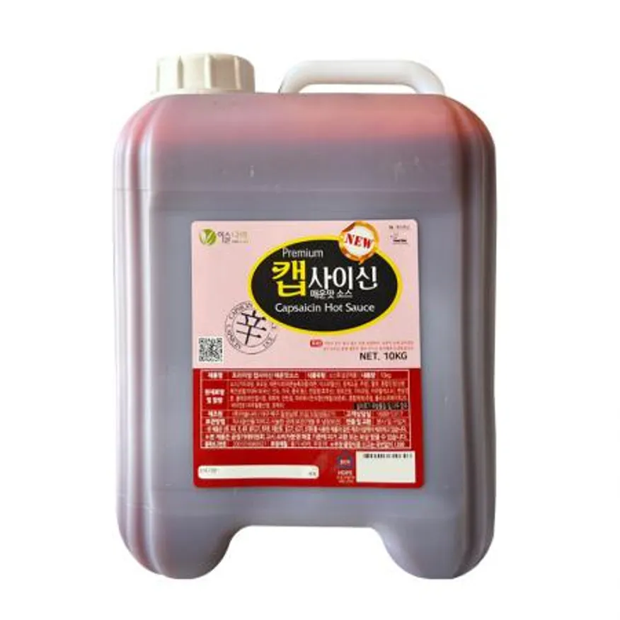 이슬나라 프리미엄 캡사이신 매운맛 소스 10kg 이미지