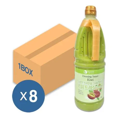 이슬나라 키위 드레싱 소스 1.9kg 8개입 1박스