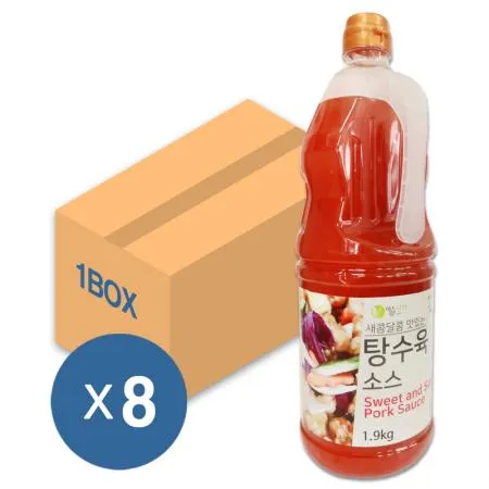이슬나라 탕수육소스 1.9kg  8개입 1박스