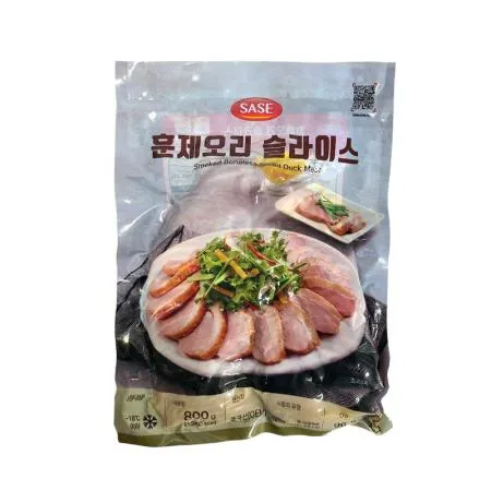 사세 훈제오리 슬라이스 800g