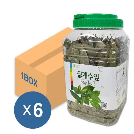 이슬나라 월계수잎 230g 6개입 1박스