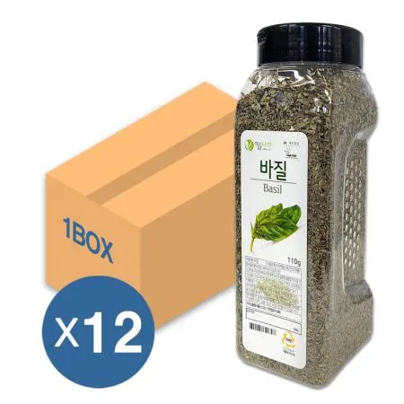 이슬나라 바질 홀 110g 12개입 1박스