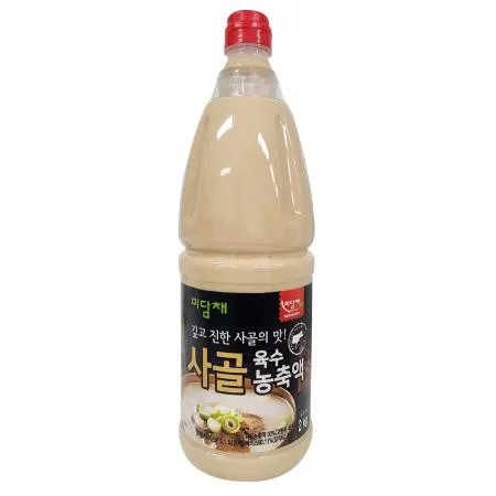 미담채 사골 육수 농축액 2kg