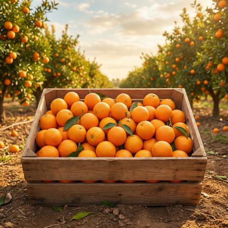 미국산 고당도 블랙라벨(퓨어스펙/썬키스트/엠팍) 오렌지 대과 17kg내외 72수 (개당240g내외)