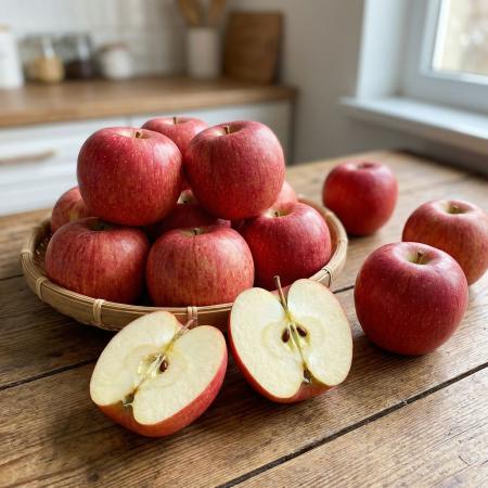 [신선한 현주농장] 경북 사과 부사 산사과 중과 1kg