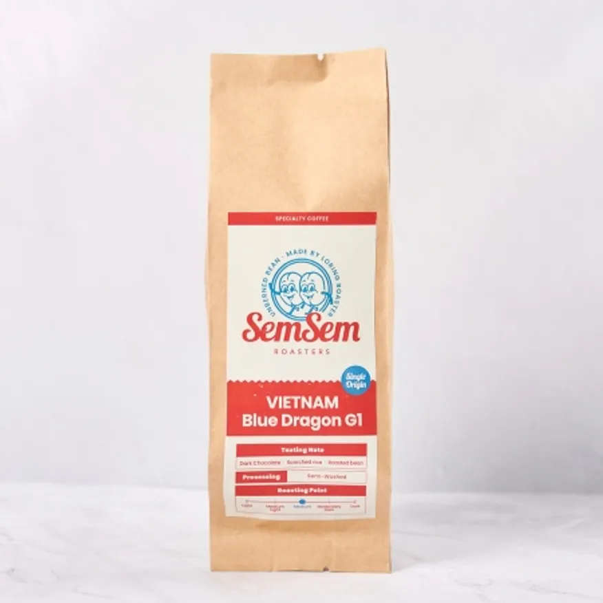 샘샘 베트남 원두커피 로부스타 블루드래곤 위시드G1 1kg 홀빈 싱글오리진 이미지