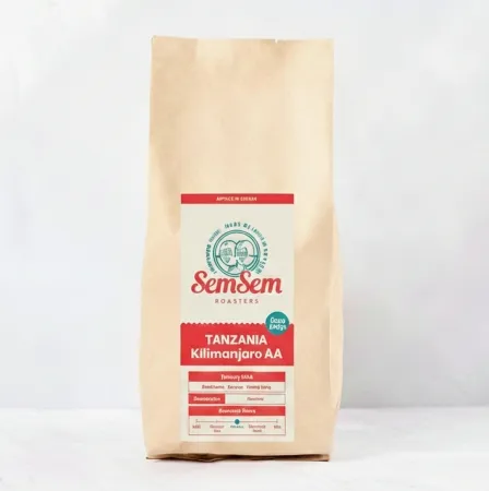 샘샘 원두커피 탄자니아 킬리만자로AA 1kg 홀빈 원두 싱글 오리진