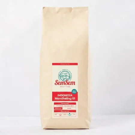 샘샘 원두커피 인도네시아 만델링 G1 1kg 홀빈 원두 싱글오리진