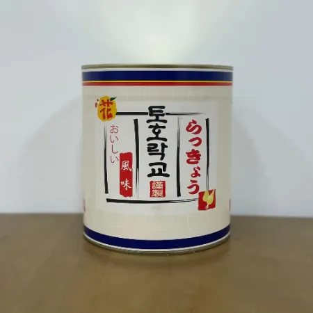 토호 캔락교 3kg 3S 락교 캔 원터치형 업소용 통조림