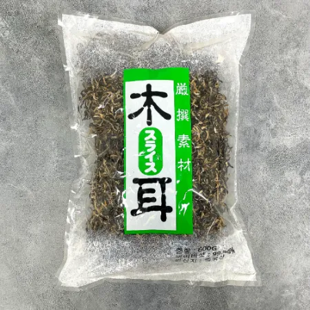 업소용 목이버섯 채 600g 건목이 흑목이 600g 12개 (1박스)
