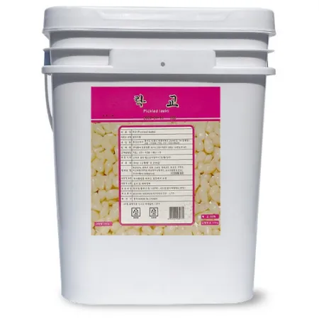 토호 락교 말통 15kg 3S 염교 벌크 업소용 대용량