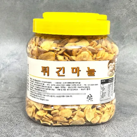 토호 튀긴 마늘 슬라이스 500g 갈릭 후레이크 12개 (1박스)