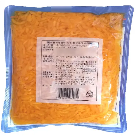 하나 샌기리다이꽁 단무지 채 1kg 10개 (1박스) 이미지