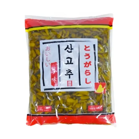 하나 산고추 절임 4kg 업소용 고추 장아찌 반찬