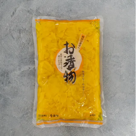 동경 단무지 슬라이스 1kg 다꽝 대용량 업소용 씨엘