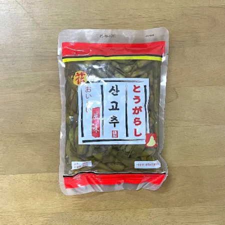 산고추 절임 500g 고추 업소용 장아찌 반찬 토호