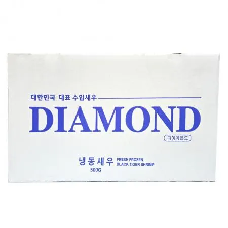 다이아몬드 냉동 블랙타이거 새우 500g x 10개입 이미지