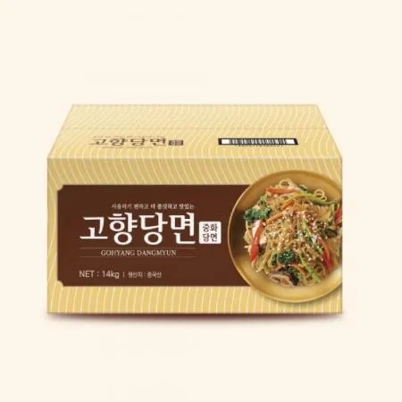 고향당면 실중량 NET 14kg/중국 중화 환식 쫄깃한 당면 사리