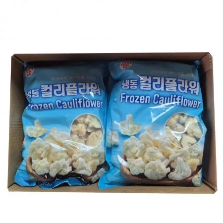 냉동 컬리플라워 10kg(1kg x 10개입) 이미지