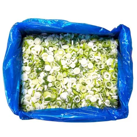 냉동대파 4mm 슬라이스 10kg X 1박스 손질 벌크용 식당용 식자재 이미지