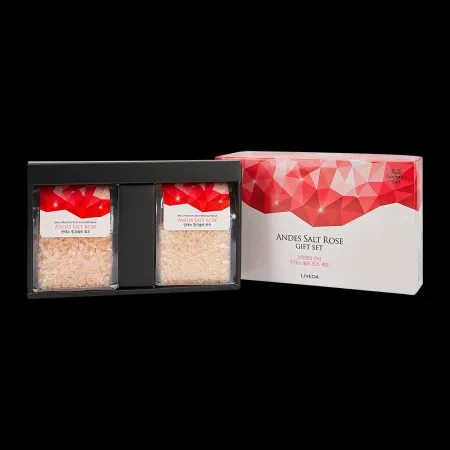 리베다 안데스 핑크 솔트 500G*2종 (굵은소금 500G + 중간소금 500G) GIFT SET