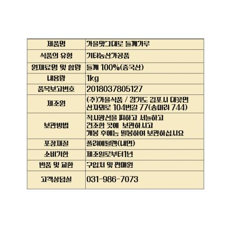 상품정보제공고시