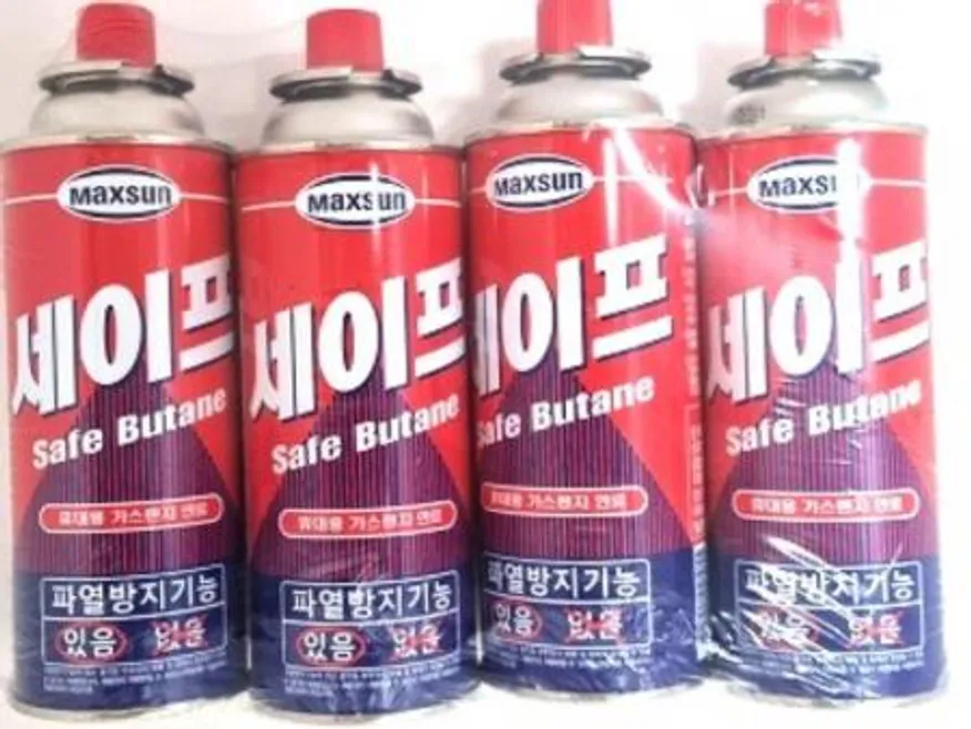 부탄가스 4개/1줄 이미지
