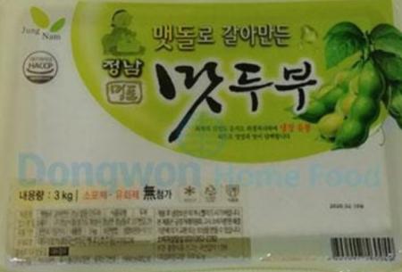 두부 팩두부 업소용 6모/3kg