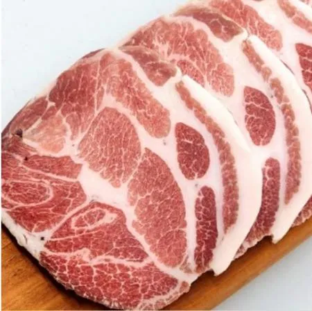 돼지고기 목살 슬라이스 100g/캐나다산