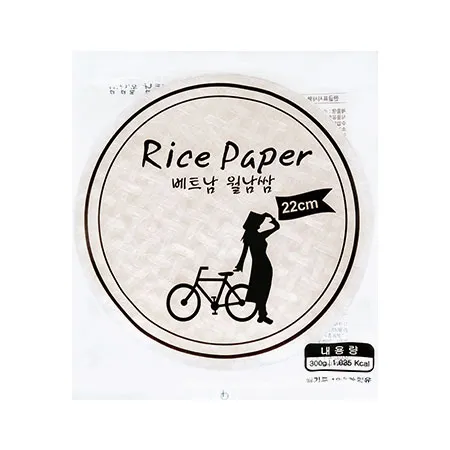 엠제이푸드 라이스페이퍼22CM 300G