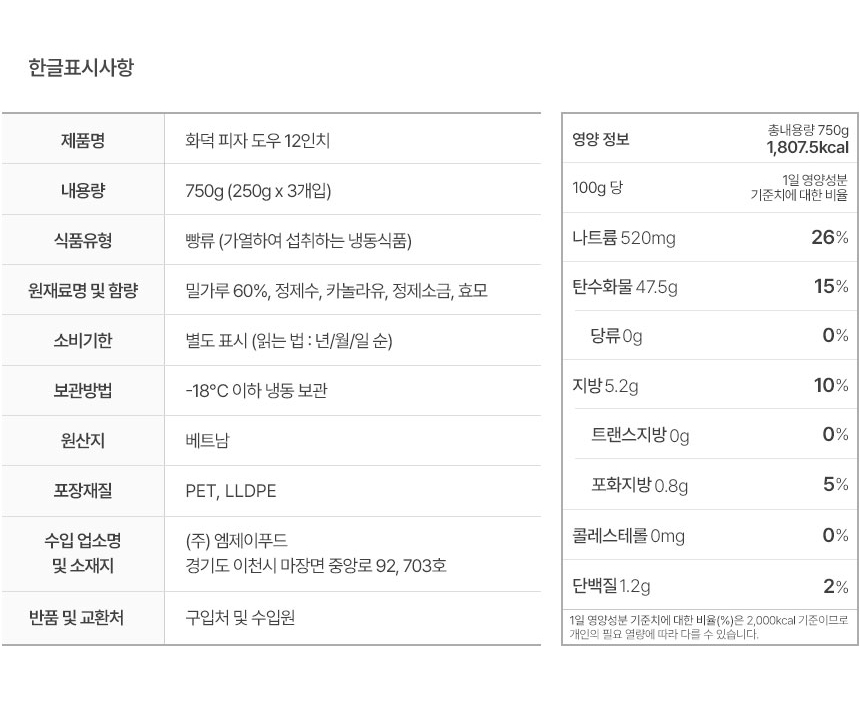 상품정보제공고시