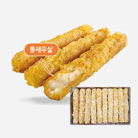 엠제이푸드 새우스틱 1KG (50G*20EA)
