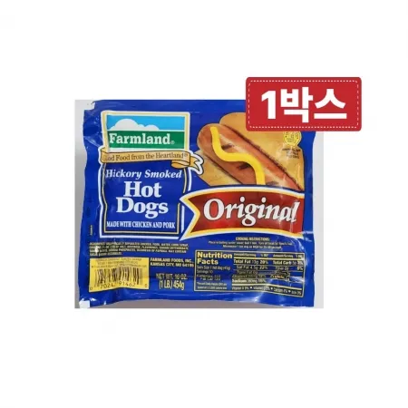 팜랜드 소세지 454g 24개 1박스 대용량