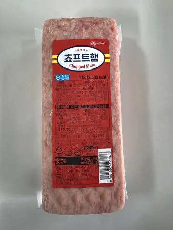 쉐프원 촙트햄 1kg 부대찌개 식당용