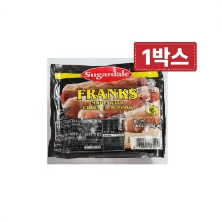 슈가데일 소세지 저염 454g 24개 1박스 대용량