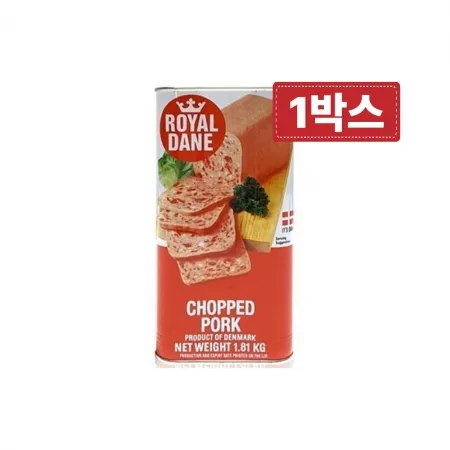 로얄데인 촙트햄 1.8kg 6개 1박스 대용량
