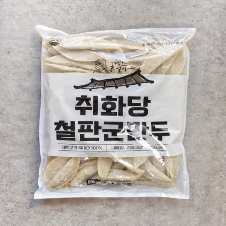 취화당 철판군만두*2.8KG-[아이스박스1박스 4봉]